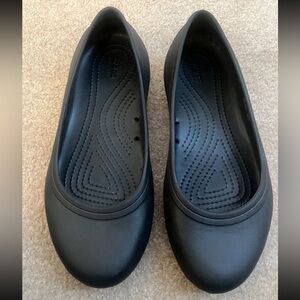 Crocs Black Classic Slip On Career Wear Ballet
Flats Womens Size 7